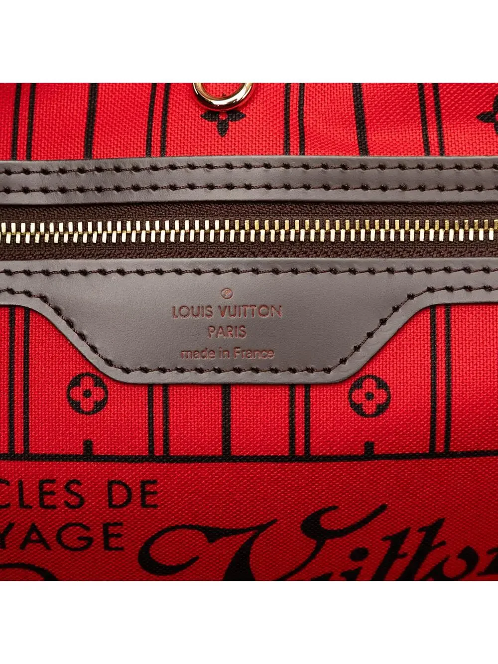 Louis Vuitton Damier Ebene Neverfull Gm #333533L16B